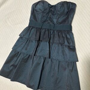 Kimchi Blue Navy Textured Dress